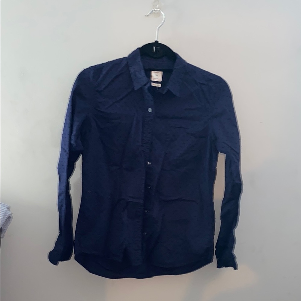 GAP Blue Casual Button Down Shirt